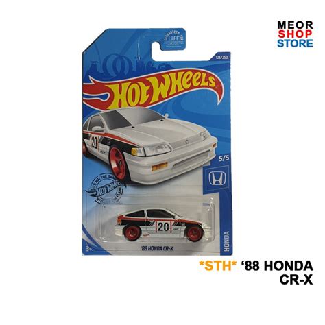 Hot Wheels Honda Cr X Super Treasure Hunt Sth Shopee Malaysia