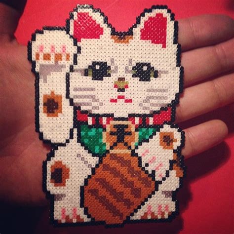 Instagram Photo By Tenichi 天一 Via Iconosquare Perler Bead Art