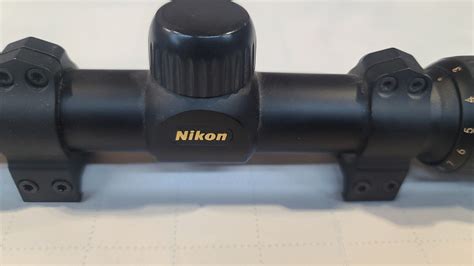 Excellent Nikon Prostaff Rimfire Ii 3 9x40 Rifle Scope Bdc 150 Reticle W Rings Ebay