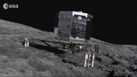 Video Rosetta Spacecraft's Probe Pulls Off Comet Landing - ABC News