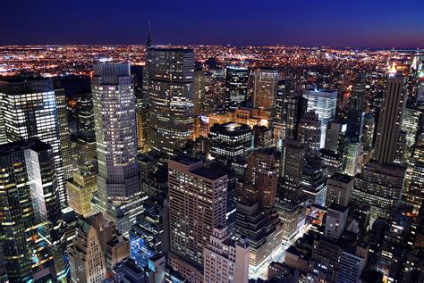 Urban City Skyline Aerial View Photograph By Songquan Deng Pixels