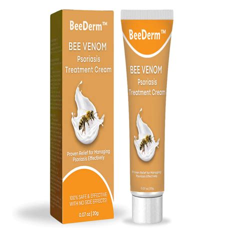 Beederm Bee Venom Psoriasis Treatment Cream Wizzgoo