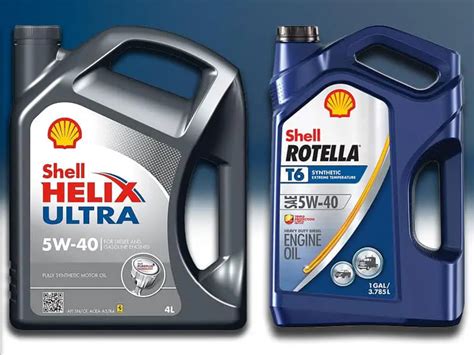 Shell Helix Ultra vs Shell Rotella T6 | CompareMotorOils