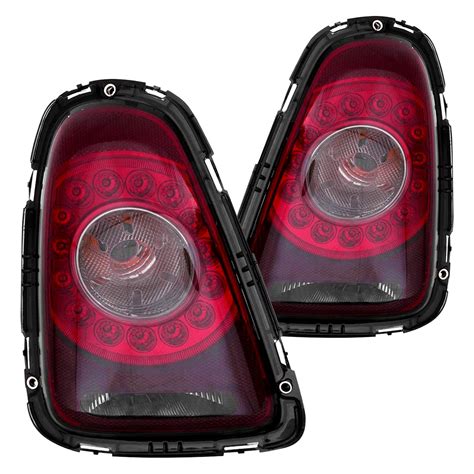 Depo 8821908PXAQVC Black Red LED Tail Lights