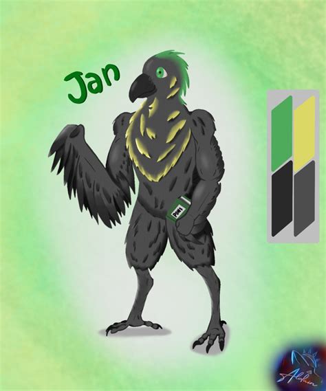 Avian Fursona For A Friend 1 By Itsalduin On Itaku