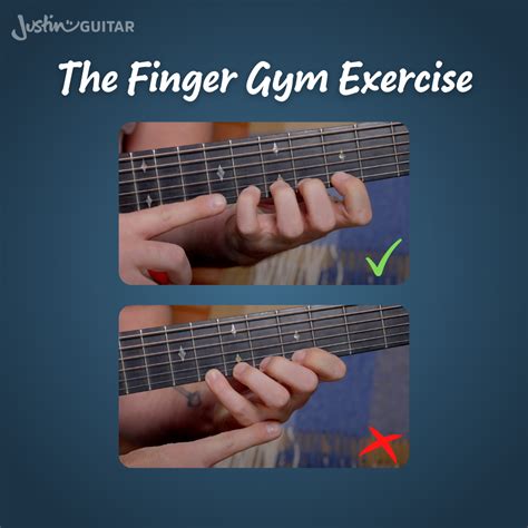 Play Better Guitar The Finger Gym Exercise Justinguitar