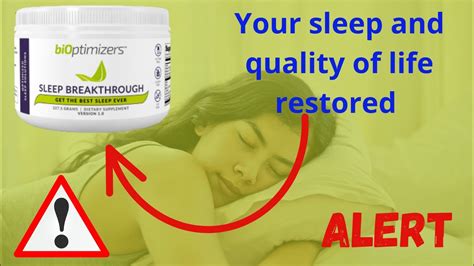 High Quality Sleep In A Short Time Bioptimizers Sleep Breakthrough