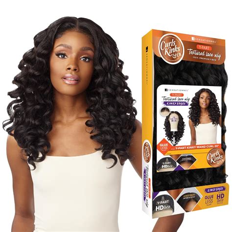 Amazon Sensationnel Kinky Edge Y Part Lace Wigs Ypart Kinky