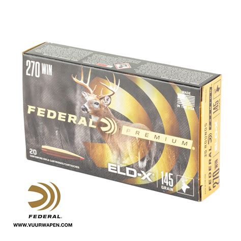 Federal Premium Eld X Win Gr Ammo Vuurwapen