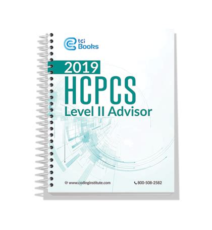 HCPCS Level II Advisor Code Book 2019 (TCI)