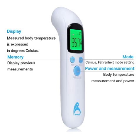 Non Contact Infrared Thermometer Htj