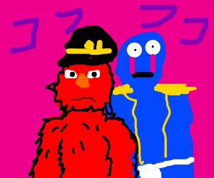 Elmo Anime - Drawception