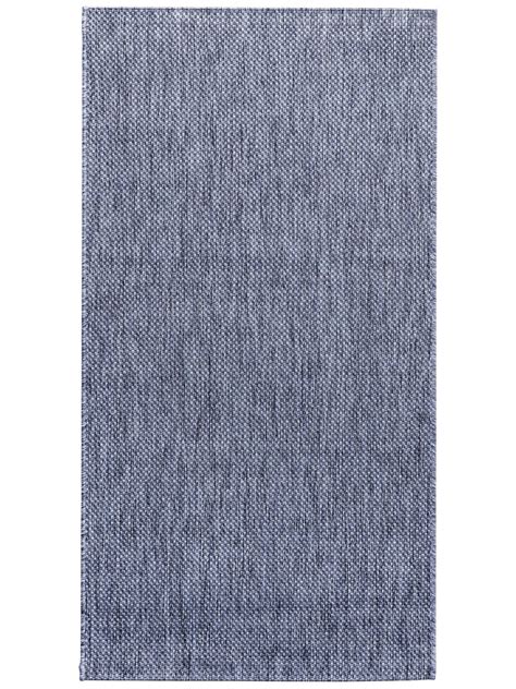 Flachgewebe Teppich Von Kibek Proteus In Blau 60 X 110 Cm