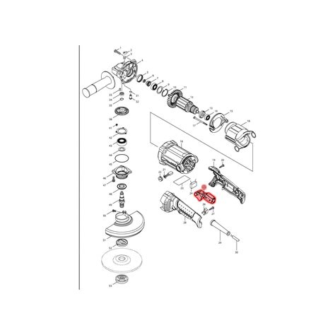 Makita GA6010 Şalter Tetik Switch Ürün Kodu 651193-2 Fiyatı