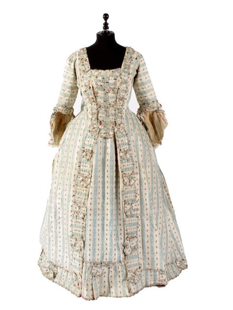 Bonhams A Mid 18th Century Sack Back Gown Robe à La Française