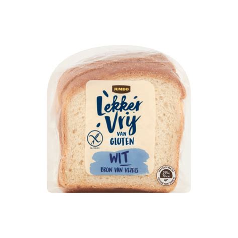 Jumbo Lekker Vrij Van Gluten Wit Brood Aanbieding Bij Jumbo