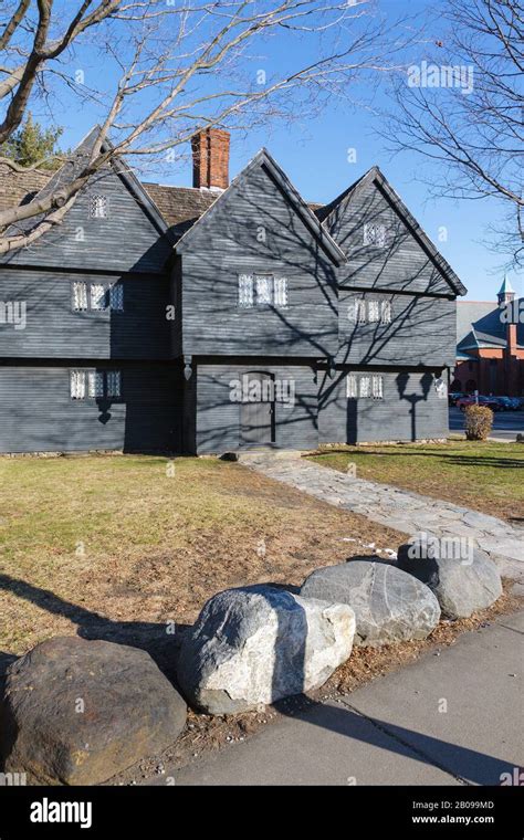 Salem Witch House In Salem Massachusetts While Known As The Salem