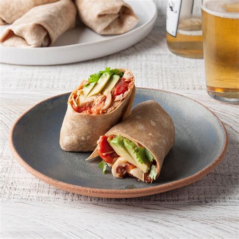 Chicken Avocado Wraps Recipe Taste Of Home