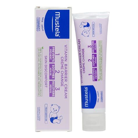 Mustela Vitamin Barrier Anti Rash Cream 50ml Feta Mediterranean