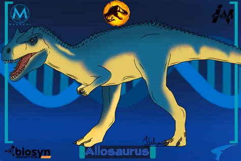 Jurassic World Allosaurus By Thiagosaurus On Deviantart