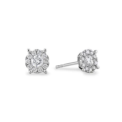 Illusion Diamond Studs Large Minichiello Jewellers