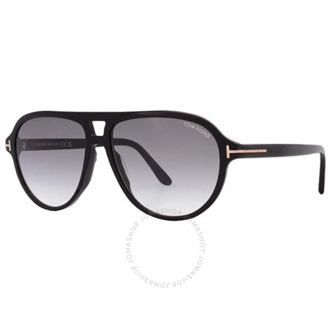 Tom Ford Jeffrey Gradient Smoke Pilot Mens Sunglasses Ft0932 01b 59 889214318176 Sunglasses