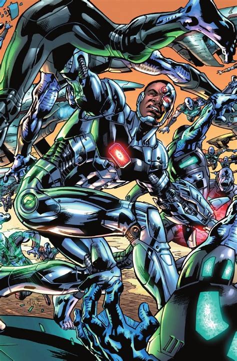 Justice League Of America Cyborg By Bryan Hitch Cyborg Dc Comics