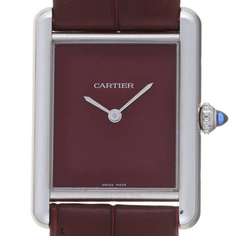 10 15までローン48回無金利 飯能本店 CARTIER カルティエ タンク マスト LM 2021年購入品 WSTA0054 腕時計