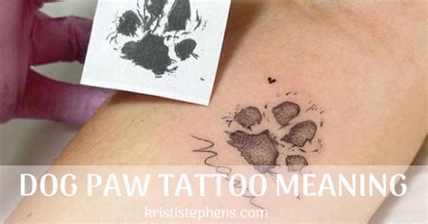 Dog Paw Tattoo Meaning: Exploring The Popular Tattoo 2023