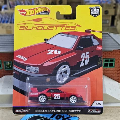 Hot Wheels Premium Nissan Skyline Silhouette Car Culture Shopee Malaysia