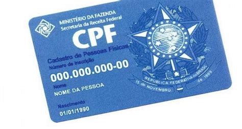 Fazer Cpf Pela Internet Emitir E Via Do Documento