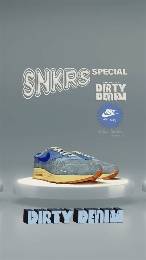 Snkrs Special Air Max Dirty Denim