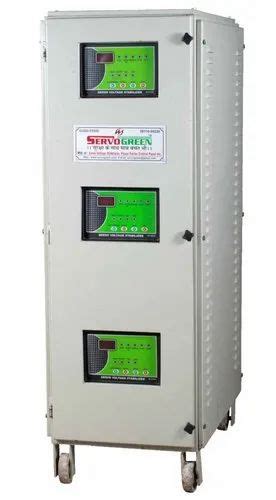 3 Phase Air Cooled Servo Stabilizer For Industrial 30 KVA At Rs 42000