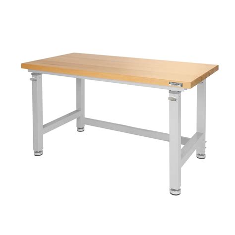 Buy Seville Classics Ultrahd Heavy Duty Workbench Table W Solid Wood Top 1000 Lbs Weight