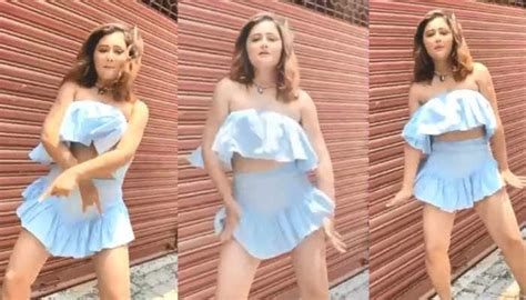 Bigg Boss Fame Rashami Desai Heats Up Instagram In A Tube Top And Mini