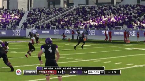 Amazing Final Minute Of Texas Tech Vs TCU NCAA FOOTBALL 14 YouTube