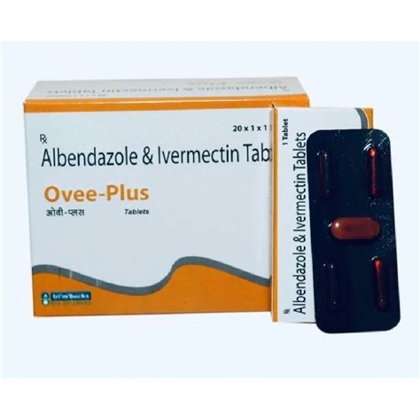 Mg Ovee Plus Albendazole Ivermectin Tablet Packaging Type Box At