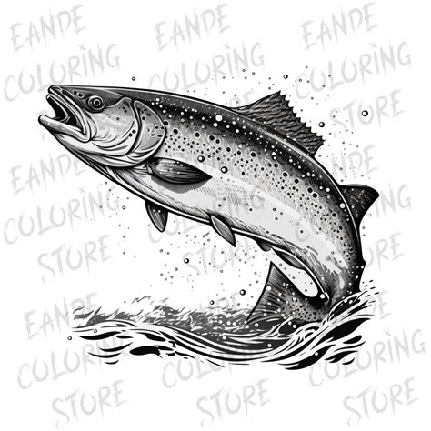 Trout Fishing Svg Trout Fish Svg Trout Svg Trout Fish Clipart Trout