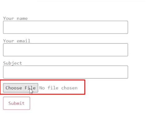 How To Add File Upload Field In Contact Form 7 In WordPress Digital