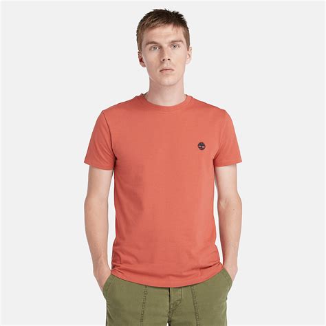 T Shirt Dunstan River Pour Homme En Rouge