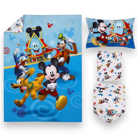 Juego De Cama Mickey Mouse La Maleta Por El Mundo