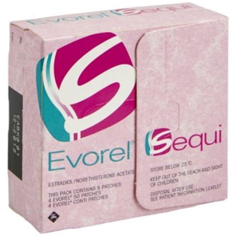 Evorel Sequi Patches Estradiol And Norethisterone Dock Pharmacy