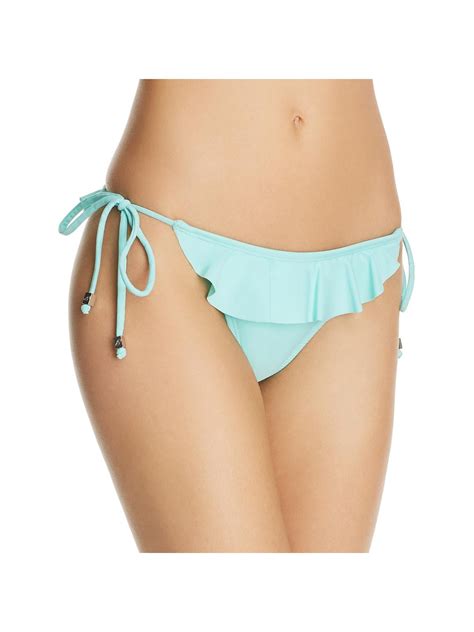 Shoshanna Ruffled String Bikini Bottom Walmart