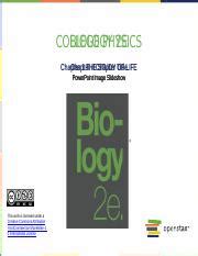 Openstax Biology2e Ch01 Pptx COLLEGE PHYSICS BIOLOGY 2E Chapter