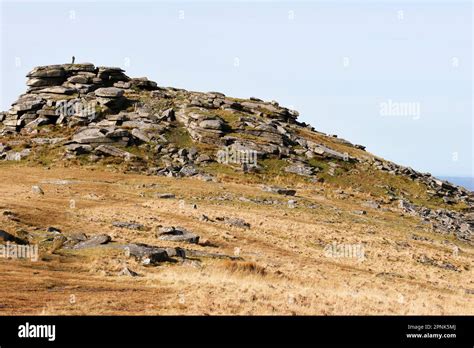 Rough Tor On Bodmin Moor In Cornwall Hi Res Stock Photography And