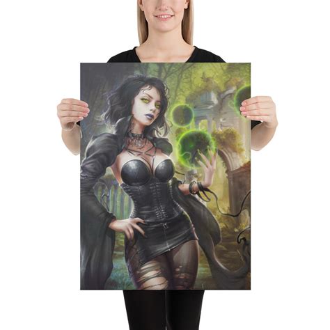 Canvas Print Nara The Headmistress From Mage Assassin Logan Jacobs Books