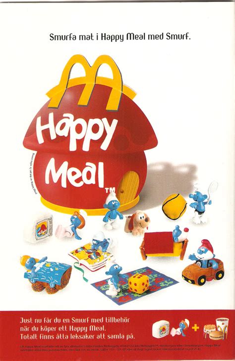 Smurfarna 2002 Mcdonalds Happy Meal Figur Wiki Fandom