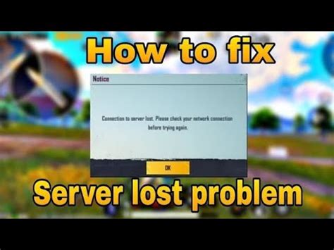 BGMI Connection To Server Lost Issue Fix How To Fix Connection To