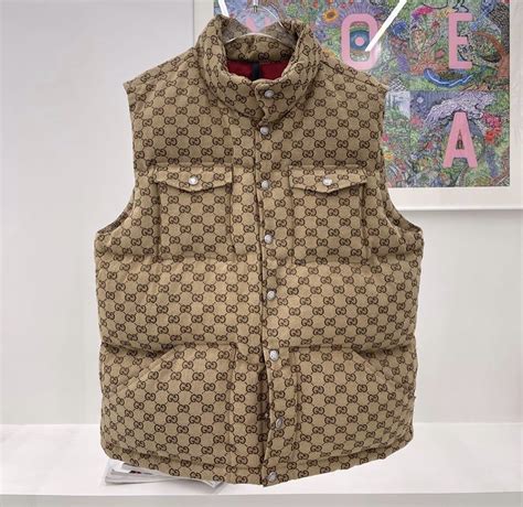 The North Face X Gucci Down Vest Billionairemart