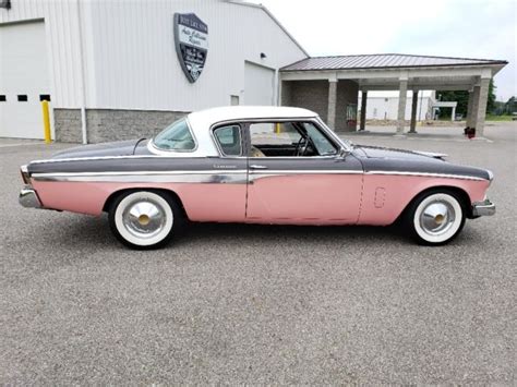 1955 Studebaker Commander Regal Series 16g8 Starlight Coupe 259 V8